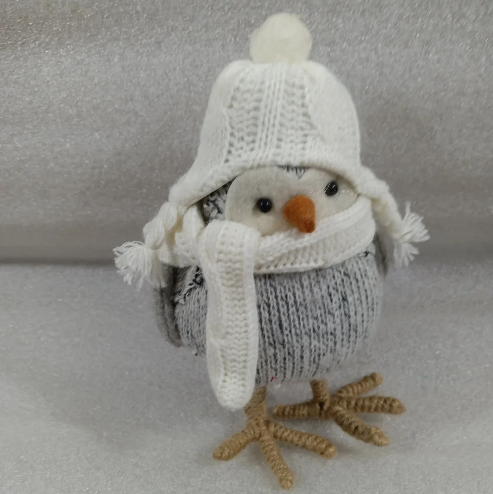 2015 Target Wondershop Fabric Bird Gray Tweed